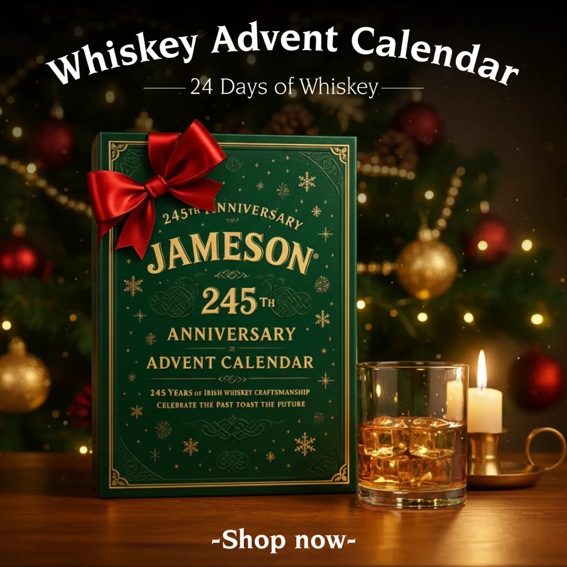 🔥 Last Day Deal 50% OFF 🔥 2025 𝙒𝙝𝙞𝙨𝙠𝙚𝙮 Advent Calendar